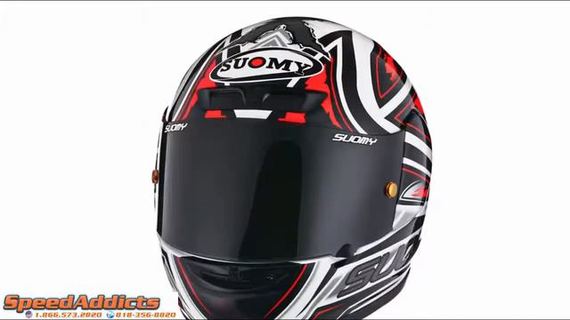 Suomy Apex Steel Red Helmet at SpeedAddicts.com смотреть онлайн