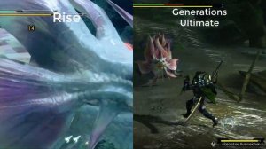 Monster Hunter Rise vs. Monster Hunter Generations Ultimate