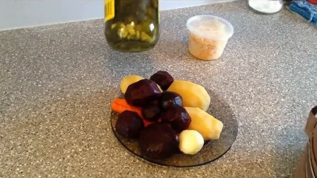Как приготовить винегрет двумя способами