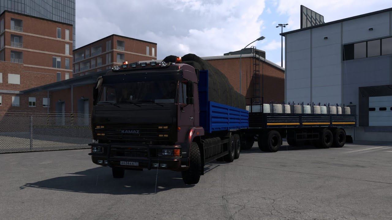 Камазы: 1.50 ETS2 и REAL Лайф - МОД 26.0.0.1. в SR.