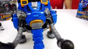 Новые роботы трансформеры! Мегамамонт - видео распаковка. Металионы против корпорации Сигма.