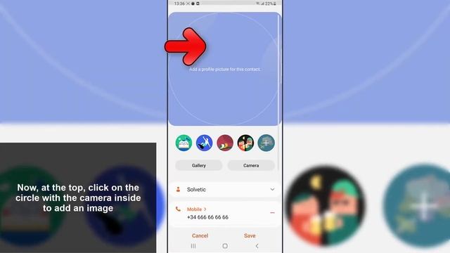 ? How to ADD PHOTO to CONTACTS in Samsung Galaxy A32 A42, A52 y A72 5G смотреть онлайн