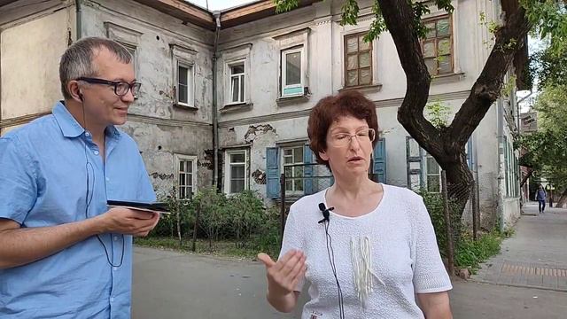 Между Амурской и Баснинской: Наталья Гаврилова на "Прогулках по старому Иркутску".30.06.2020.