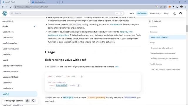 Mastering the useRef Hook in React: A Comprehensive Tutorial