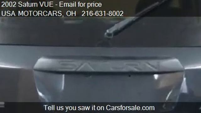 2002 Saturn VUE AWD V6 for sale in PARMA, OH 44129 at USA MO смотреть онлайн