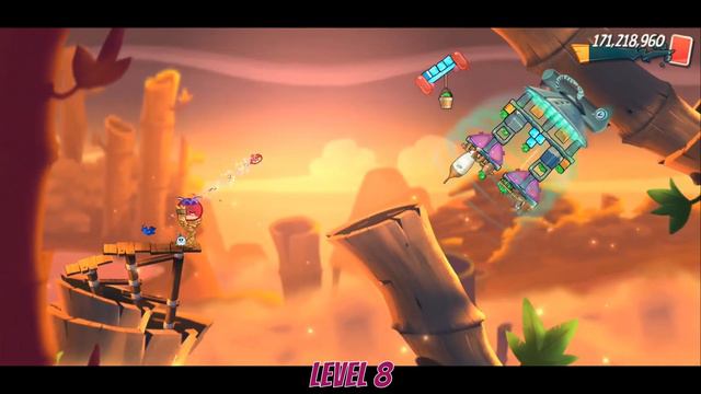 Youre Too Slow! Sonic Adventure Level 6 - 10 No Chuck or Stella  Angry Birds 2