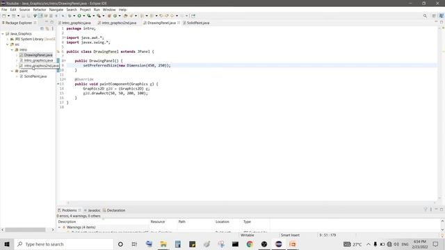 Solid color in java graphics | Graphics in java | Razsoft Education | part 4 смотреть онлайн