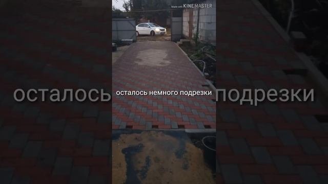 Брусчатка на даче