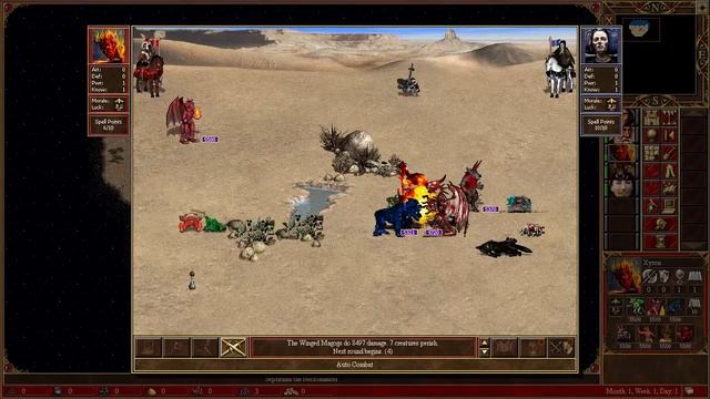 HEROES OF MIGHT AND MAGIC III L9 5500 EACH SLOT INFERNO VS 10000 EACH SLOT NECROPOLIS смотреть онлайн