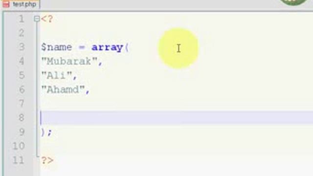 PHP Tutorial 6    Array Variables Arabici‬   YouTube