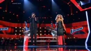 Голос 2.  Александра Белякова и Александр Бабенко "Если бы я была парнем"