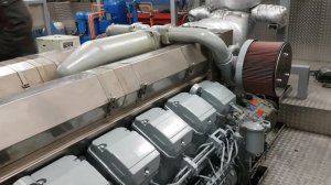 Mitsubishi Marine Diesel Engine 2x S12R-MPTA Test Trail  After Completed Overhaul MTS SOVEREIGN