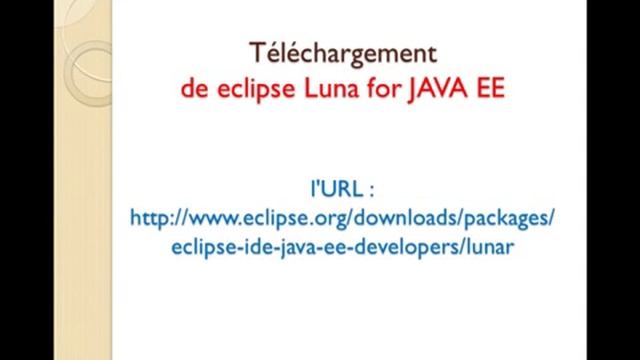 ( j2ee Develloppement ) - Set Up the Eclipse IDE for JAVA EE and Apache Maven