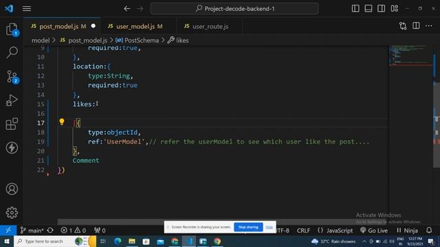 Creating a Post Model in Node.js | Node.js Interview Questions | Basic-to-Advanced