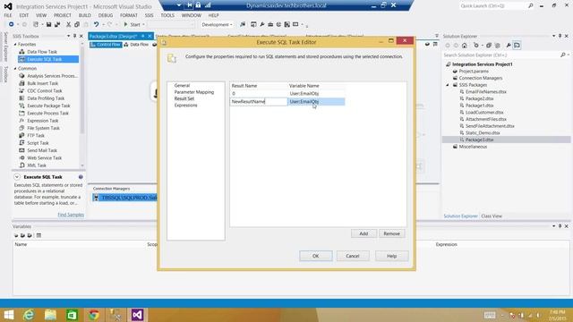 SSIS Tutorial Part 87-Read Email Info from SQL Server Table & Send Email by using Send Mail Task
