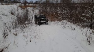 уаз 469 сафари 510 safari по снегу