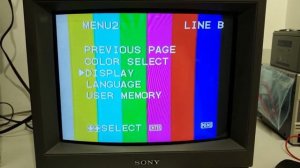 Sony Trinitron PVM-14N5 professional video monitor (2002)