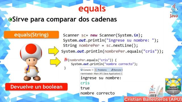 Clase String y Operaciones en JAVA TEORIA INH PARTE 3/4 смотреть онлайн