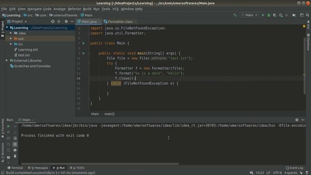 32. String Formatting and File Handling смотреть онлайн