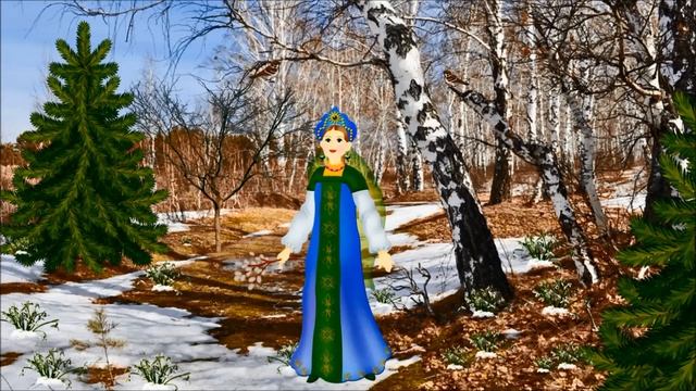 Весна. Загадки. реклама (переход к поздравлению бабушек) смотреть онлайн