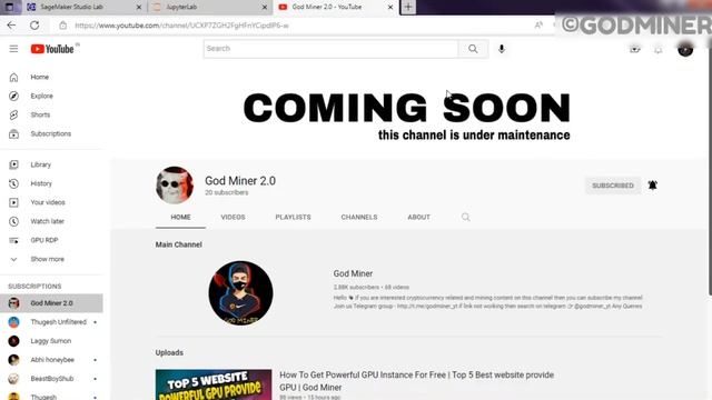 Sage maker studio lab | Google Colab Alternative Tesla T4 GPU Provide | 3k soon ?