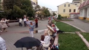 Уличные танцы в Бресте