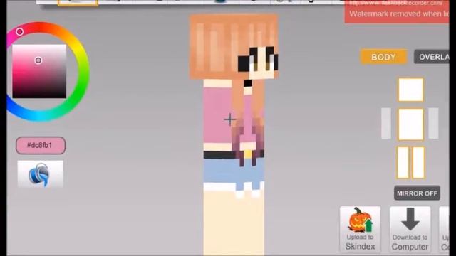 Minecraft - Remaking My Old Skin! смотреть онлайн