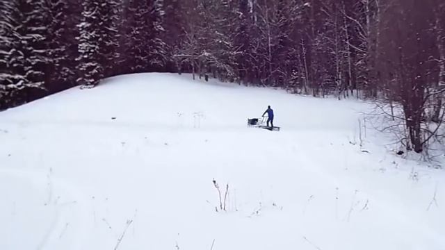 Что творит мотособака МУЖИК ?  Тест- драйв от подписчика