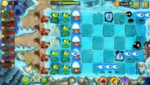Растение против Зомби 2/Plants vs Zombies ™2/PvZ2 Adventure Frostbite Caves 28/Замороженные Пещеры28