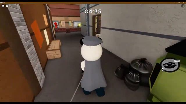 Новый Скин В ПИГГИ 2 Панда в униформе