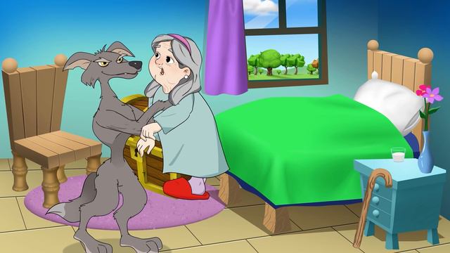 Caperucita Roja | KONDOSAN en Español - Cuentos Cortos para Niños | Cuentos de hadas смотреть онлайн