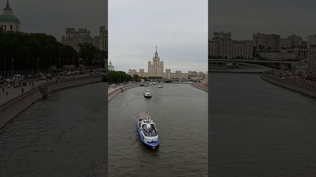 Речные прогулки на теплоходе, в Москве 14мая
