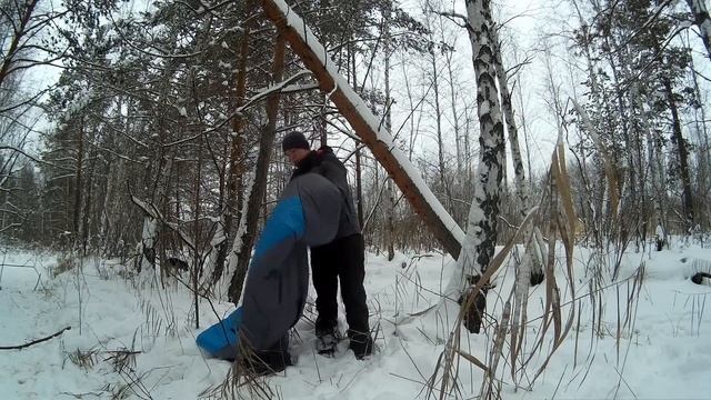 Обзор на зимний спальник Арктика 4 (-25°) смотреть онлайн
