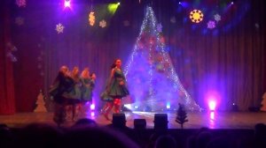 Новогоднее выступление детей 2016