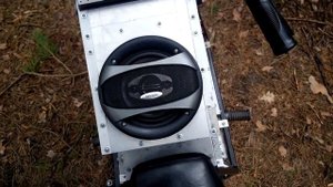 Самодельный электромотоцикл «Квант».