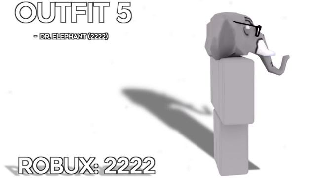 10 AWESOME ANIMAL ROBLOX OUTFITS!!! смотреть онлайн