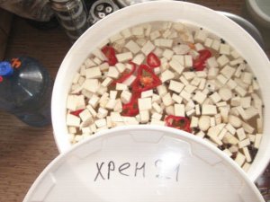 Мой рецепт Хреновухи.