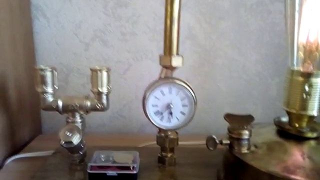 Стимпанк - Примус плюс лампа Эдисона смотреть онлайн