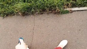 Прогулка с мопсом после дождя🍁🍂🌧