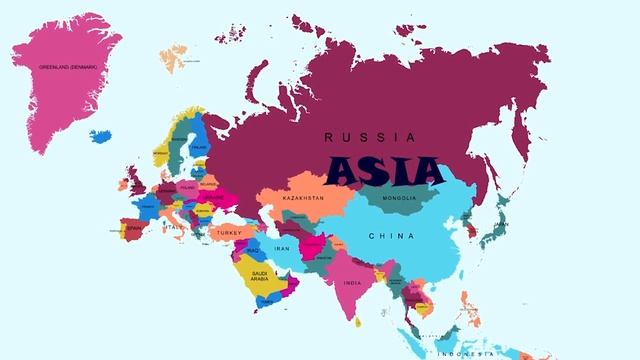 Asia/Continent Of Asia/Asia Geography