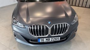 Bmw 2 Serisi Avery Satin Metallic Graphite Renk Değişimi