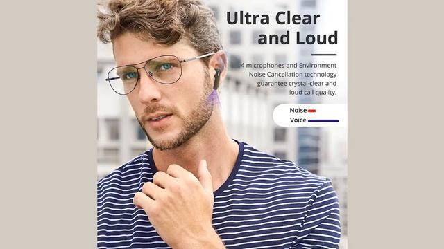 Беспроводные наушники Tronsmart Onyx Ace TWS QualcommBluetooth наушники с 4 микрофонами, смотреть онлайн