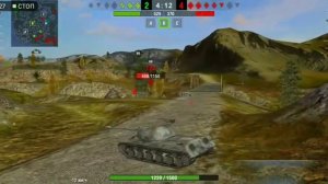 Ис-3 тащер? Топовый бой, на топовом танке, WoT blitz