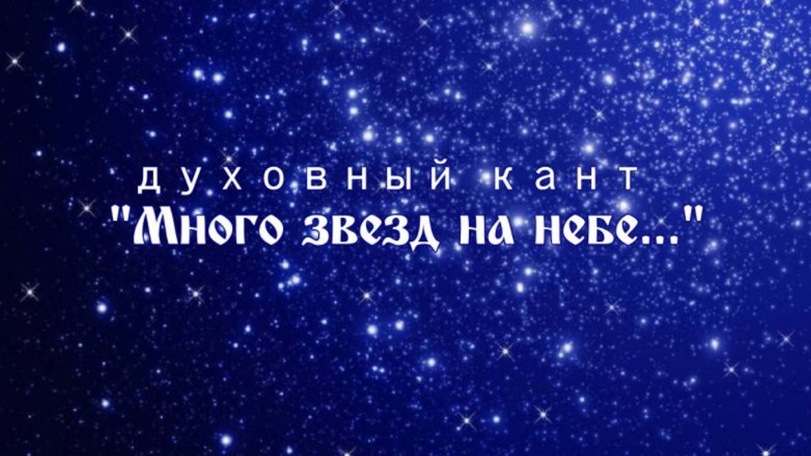 ♪ Много звезд на небе... (исп. и муз. Светлана Щитникова, сл. Сергей Чебунин)