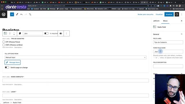 Login e Registro com CPF ou CNPJ no WordPress - Confira meu Plugin смотреть онлайн