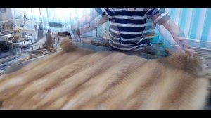 Шьем шубу из меха лисы, основа готова