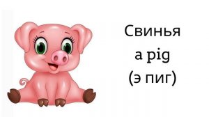 Английский язык для детей. Урок №1