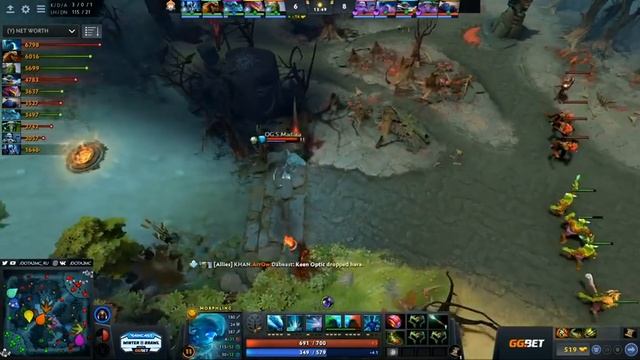 Khan vs OG Seed (игра 3) BO3 |  Maincast Winter Brawl | Group stage