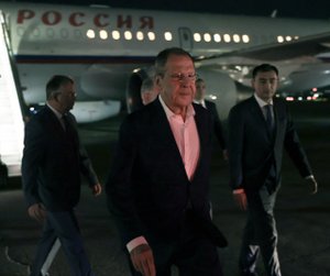 С.Лавров прибыл в Казахстан, Алма-Ата, 20 июня 2024 года