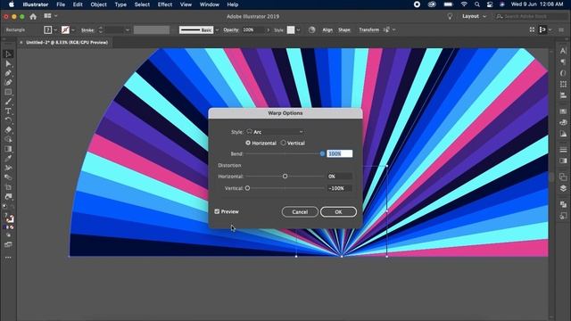 Abstract Background Design | Blue Color Background | Adobe Illustrator Tutorials(Hindi)